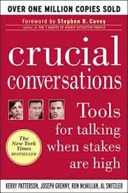 Crucial conversation : A high stake book book cover