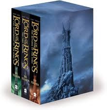 Lord of the rings set book cover