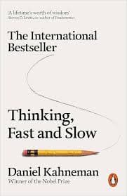 Thinking fast and slow book cover