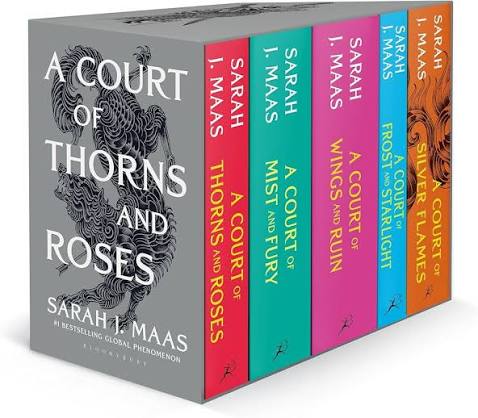 A Court of Thorns and Roses Box Set (5 Books) book cover, Buy online at TheBookX, India's trusted bookstore