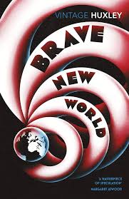 Brave New World by Aldous Huxley book cover