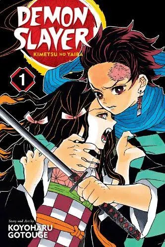 Demon Slayer: Kimetsu no Yaiba by Koyoharu Gotouge book cover