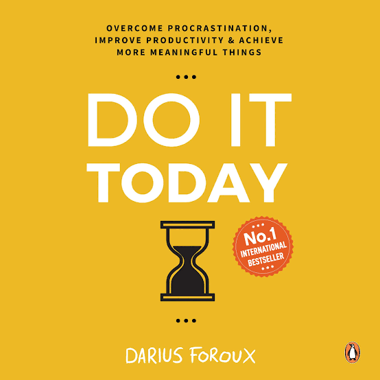 Do It Today by Darius Foroux book cover