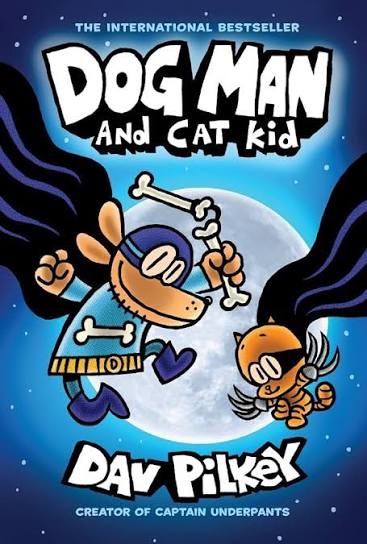 Dog Man and Cat Kid by Dav Pilkey book cover
