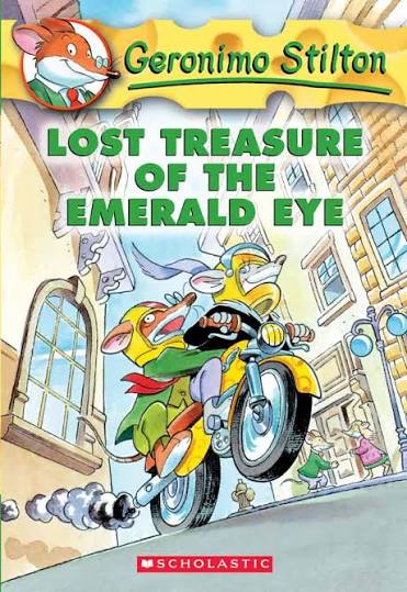 Geronimo Stilton #1: Lost Treasure of the Emerald Eye book cover, Buy online at TheBookX, India's trusted bookstore