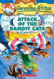 Geronimo Stilton #8: Attack of the Bandit Cats by Geronimo Stilton book cover