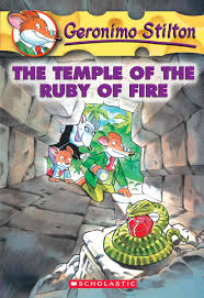 Geronimo Stilton #14: The Temple of the Ruby of Fire book cover, Buy online at TheBookX, India's trusted bookstore