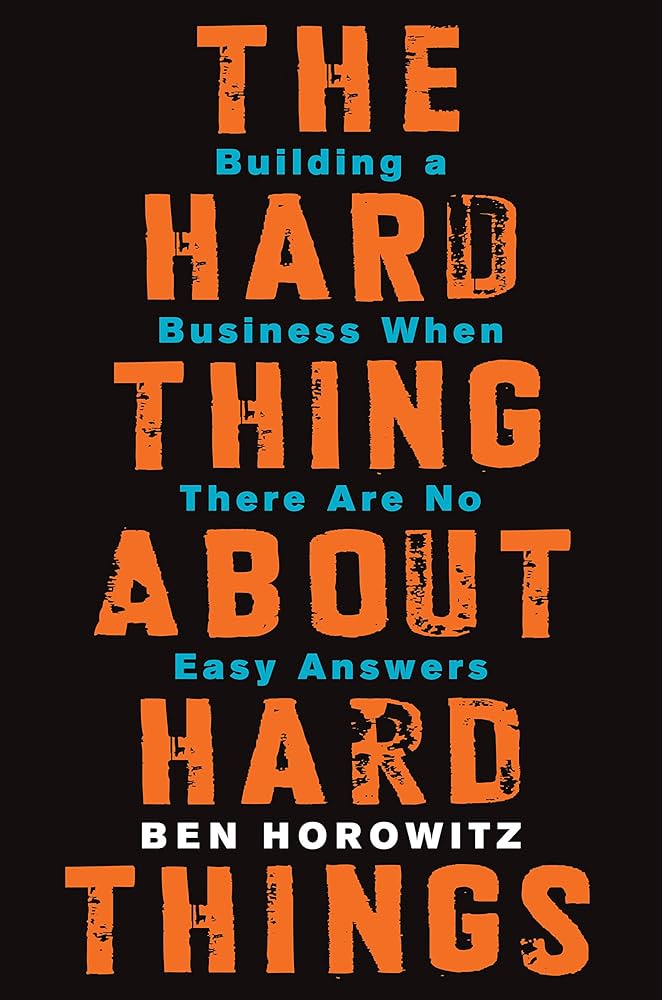 The Hard Thing About Hard Things book cover - Buy online at TheBookX