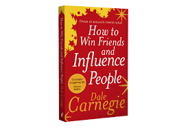 How to Win Friends and Influence People by Dale Carnegie book cover