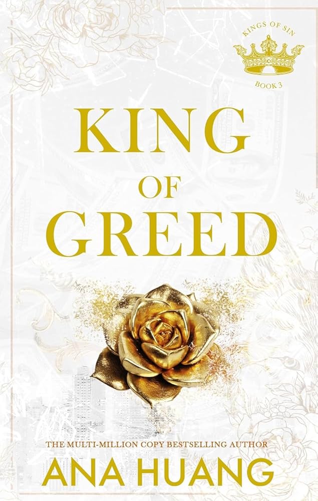 King of Greed book cover - Buy online at TheBookX