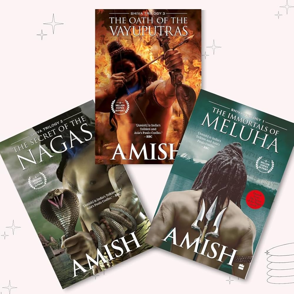 The Shiva Trilogy: Meluha, Nagas & Vayaputra book cover — Buy online at TheBookX, India's trusted bookstore