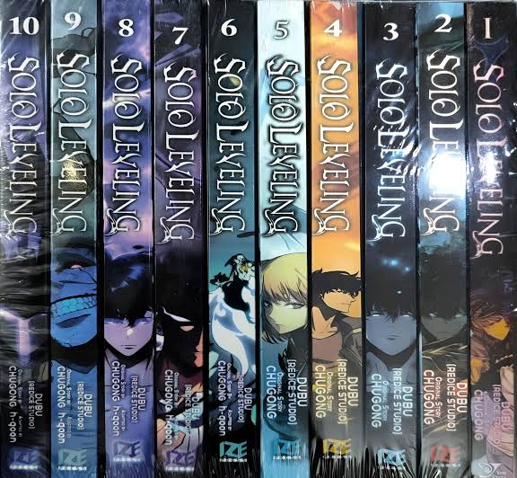 Solo Leveling Box Set (Volumes 1–10) by Chugong book cover