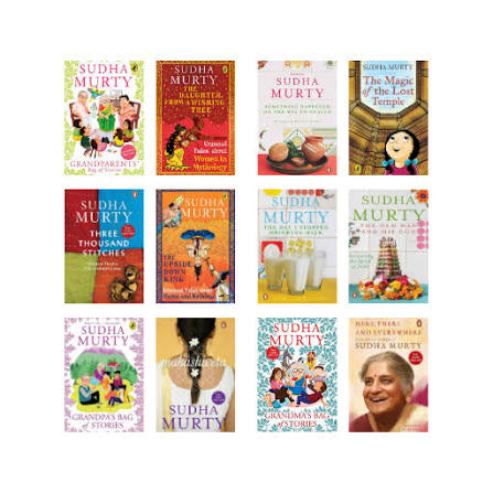 Sudha Murty Collection (12-Book Set) by Sudha Murty book cover, buy online at TheBookX