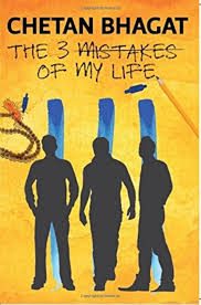 The 3 Mistakes of My Life by Chetan Bhagat book cover