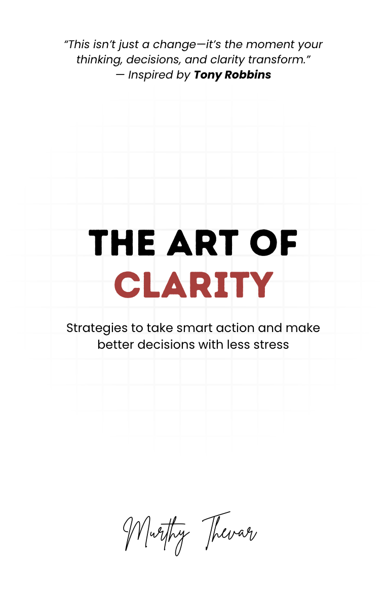 The Art of Clarity book cover - Buy online at TheBookX