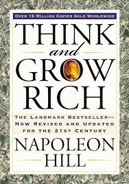 Think and Grow Rich by Napoleon Hill book cover