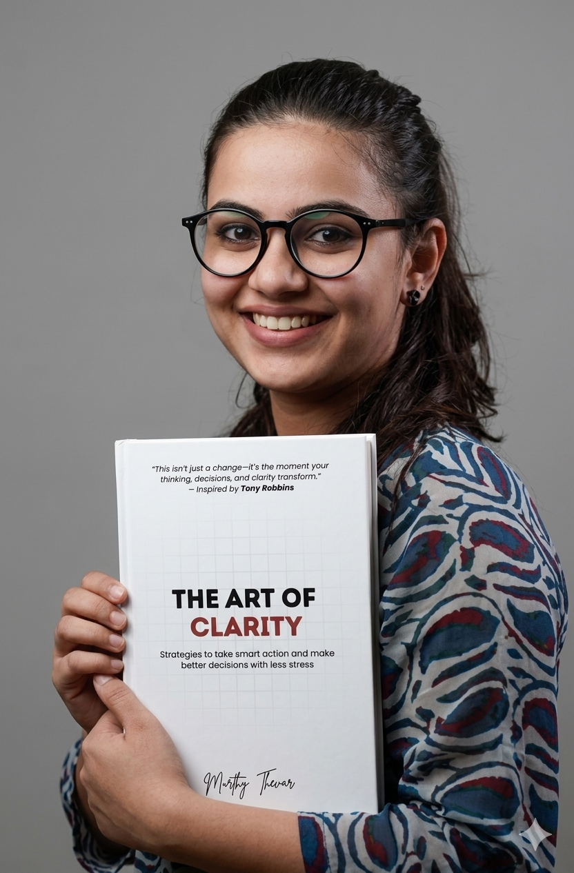 Anita Desai - verified review for The Art of Clarity by Murthy Thevar