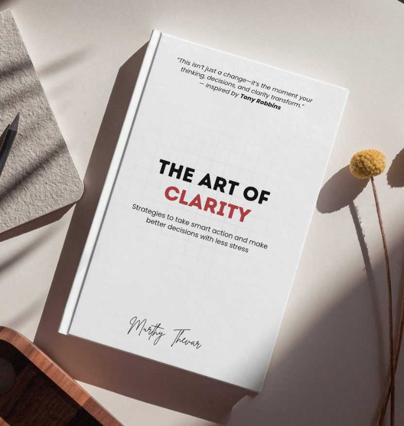 Rohit Sharma review for The Art of Clarity by Murthy Thevar