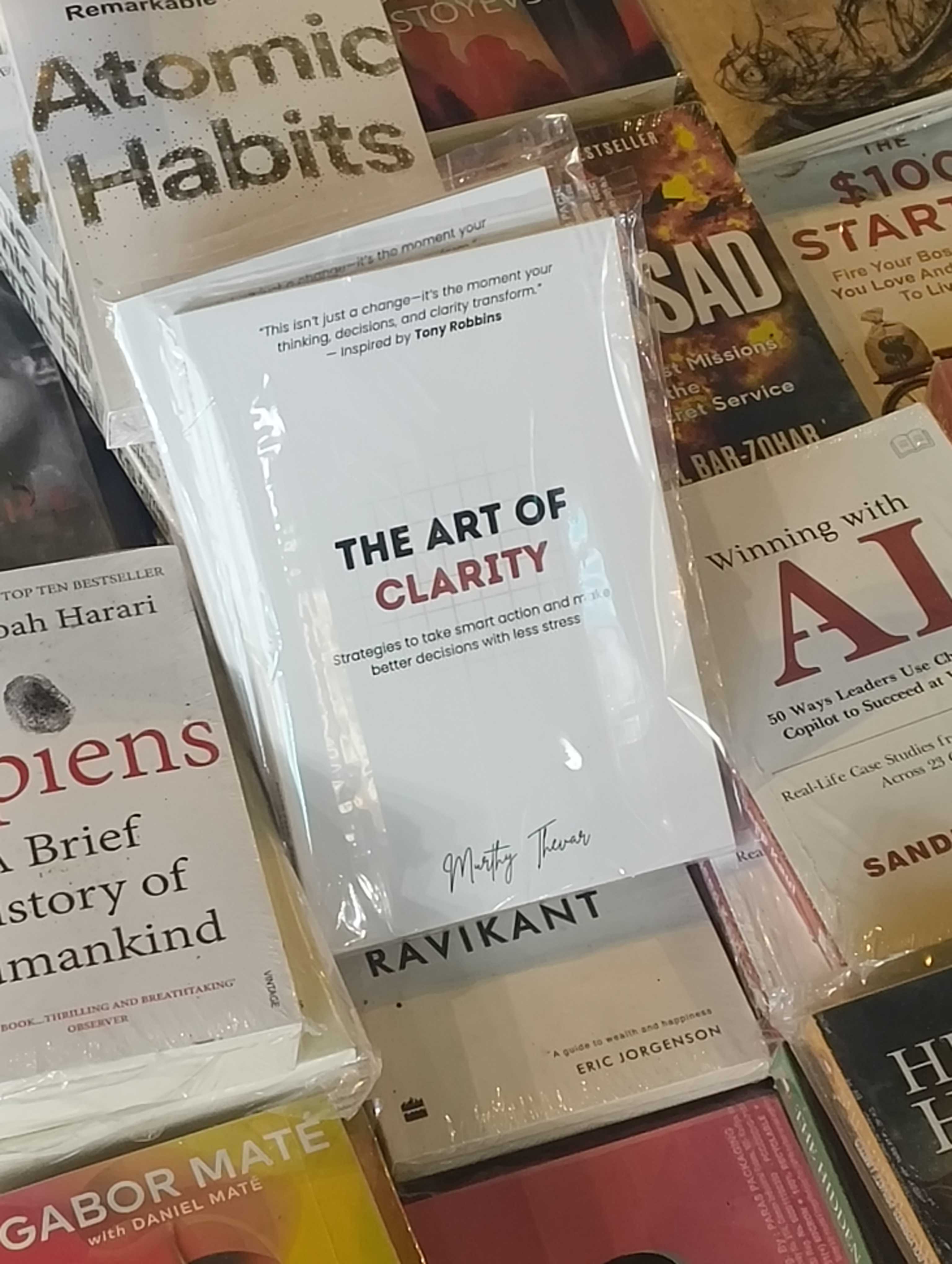 Amit Patel review for The Art of Clarity by Murthy Thevar