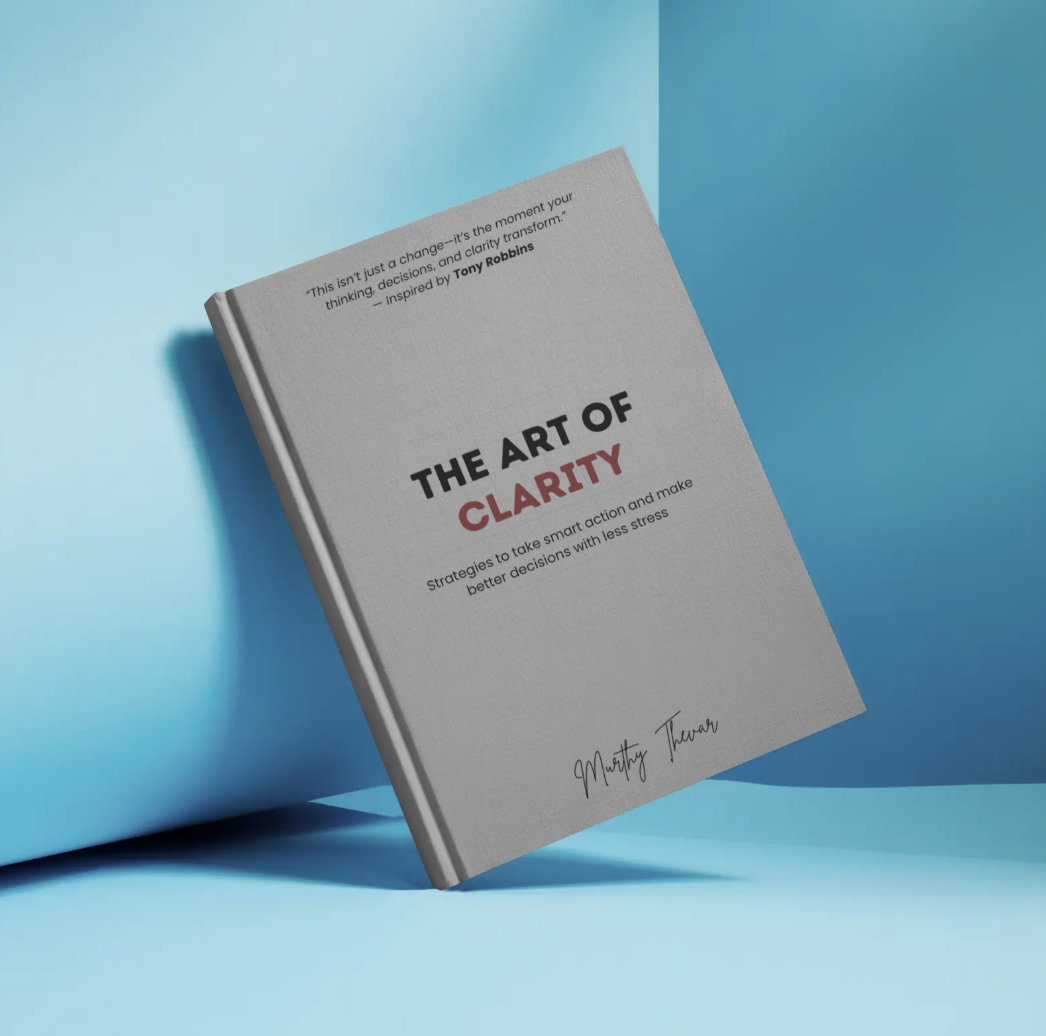 Sunita Reddy review for The Art of Clarity by Murthy Thevar